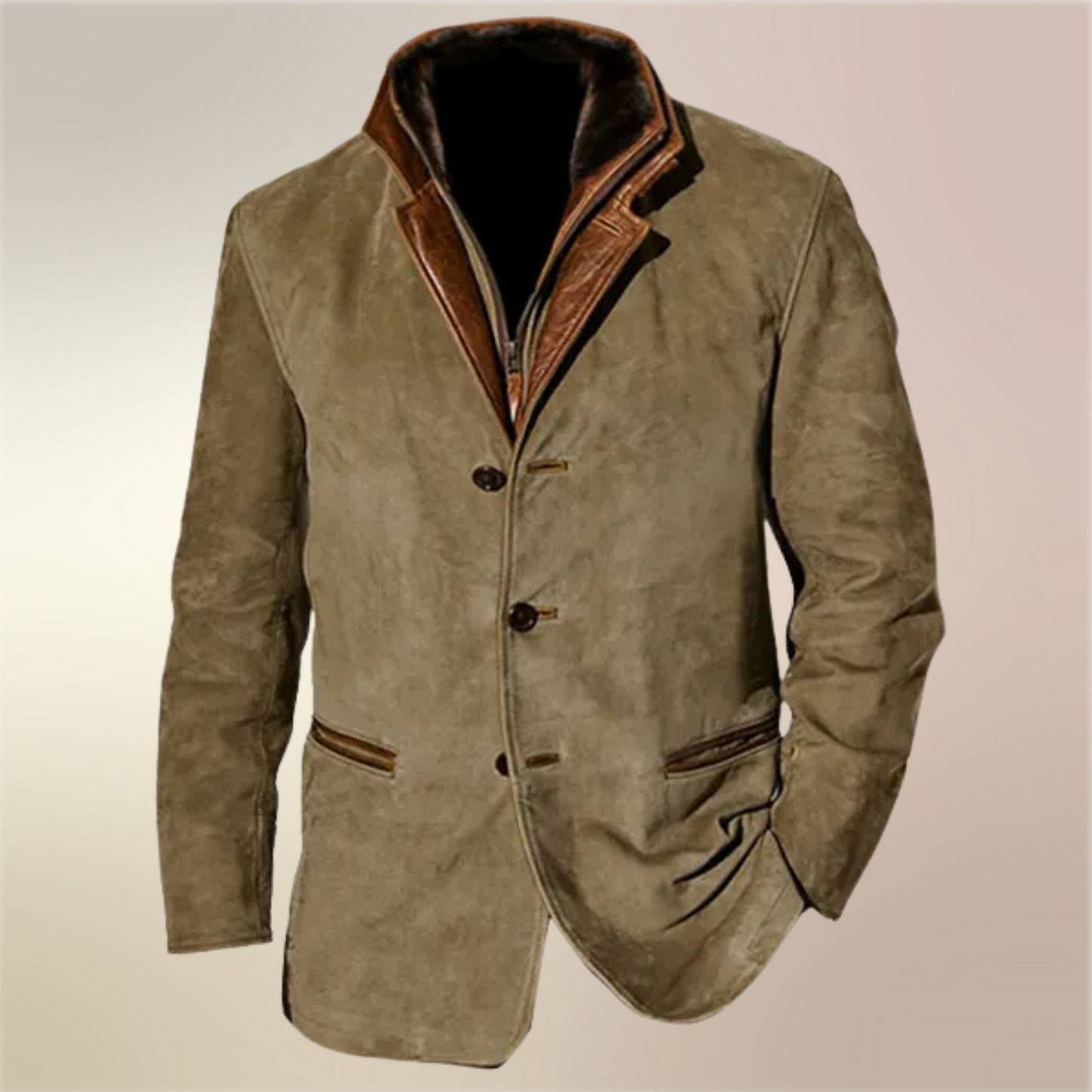 Nathan™ - Veste Vintage Élégante et Confortable