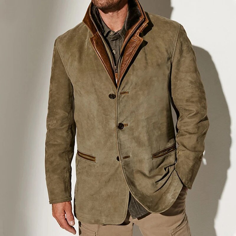 Nathan™ - Veste Vintage Élégante et Confortable