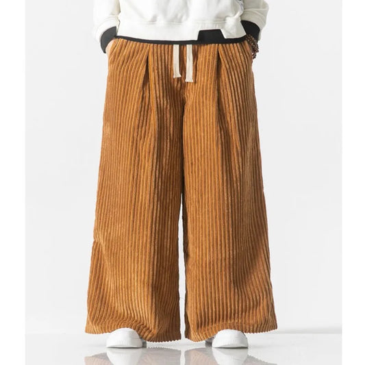 Largo | Pantalon Cargo Velours Chaud